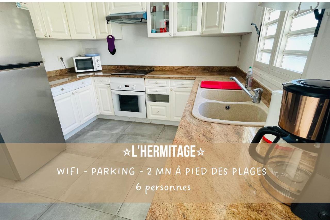 L'Hermitage - Appartement T3 En Bord De Plage Filaos Eksteriør billede